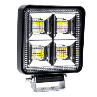 Reflektor pracovný LED štvorcový 64 LED 7200lm bodový